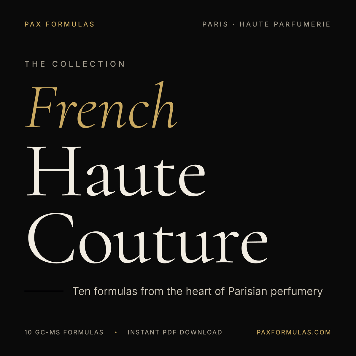 Pack 10 Formulas French Haut Prestige