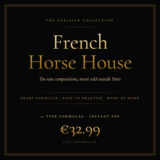 Pack 10 Formulas From the French Horse House