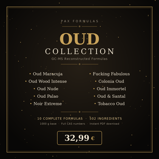 Pack 10 Oud Formulas