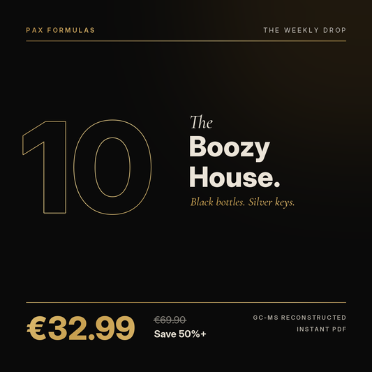 Pack 10 Formulas from the boozy house 🥃