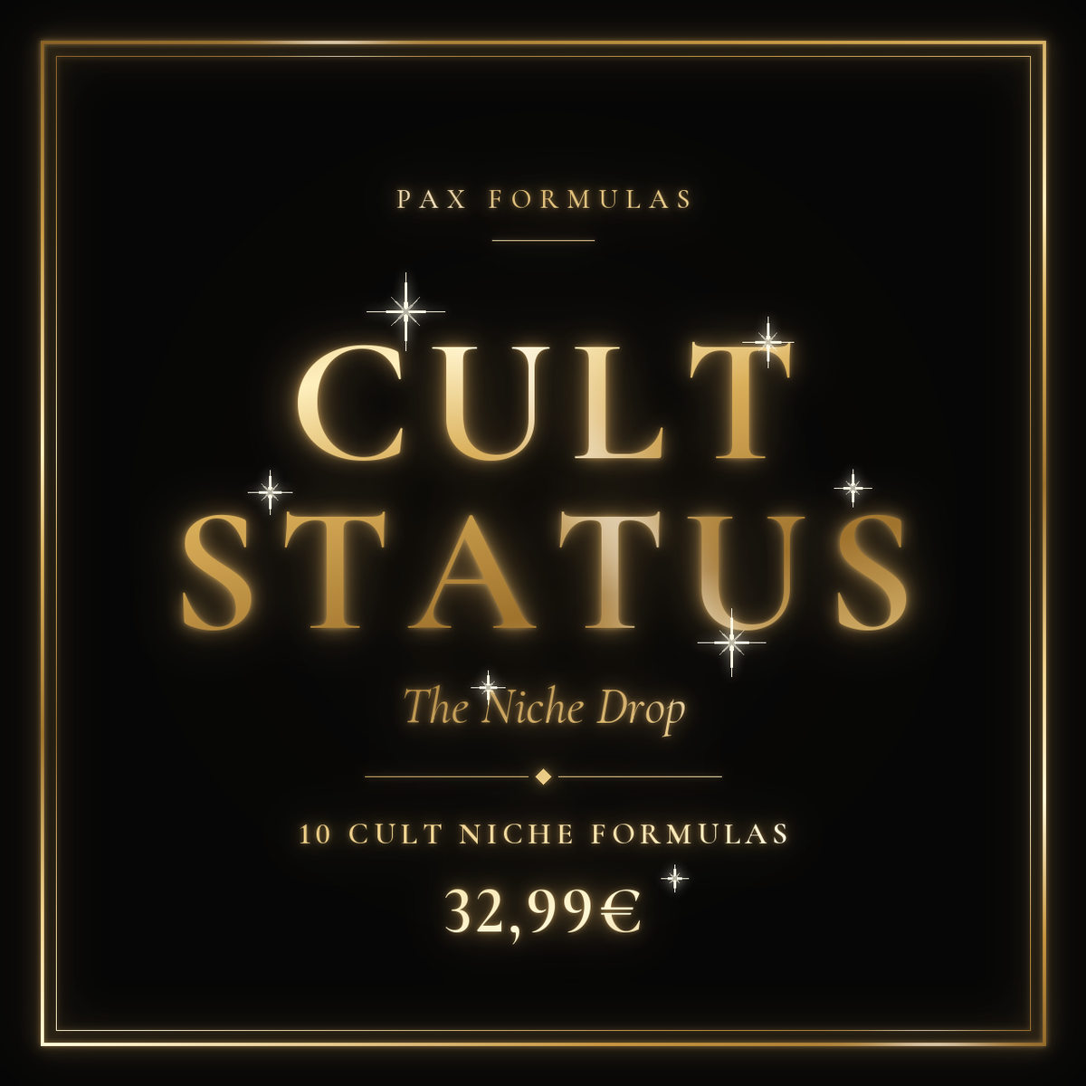 Pack 10 CULT Niche Formulas