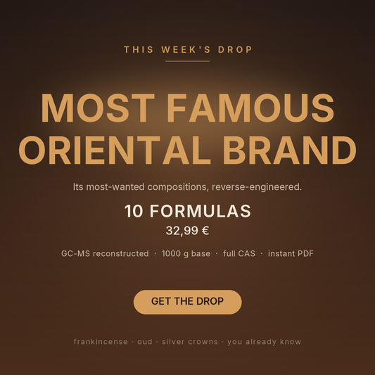 Pack 10 Formulas : Most Famous Oriental Brand 👀