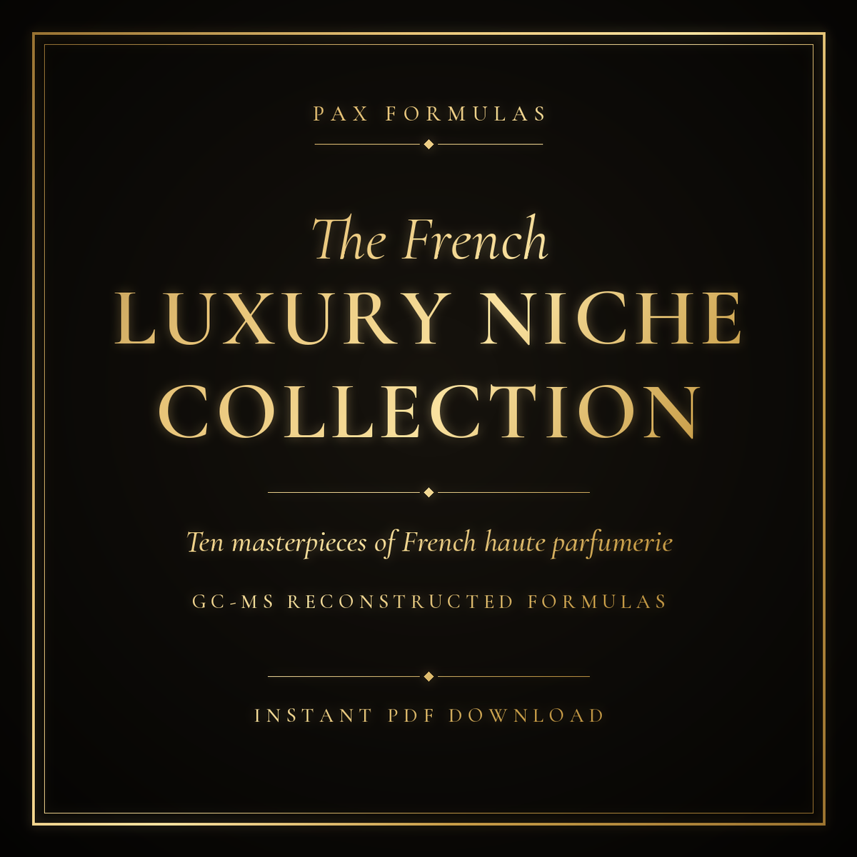 Pack French Niche House 10 Formulas