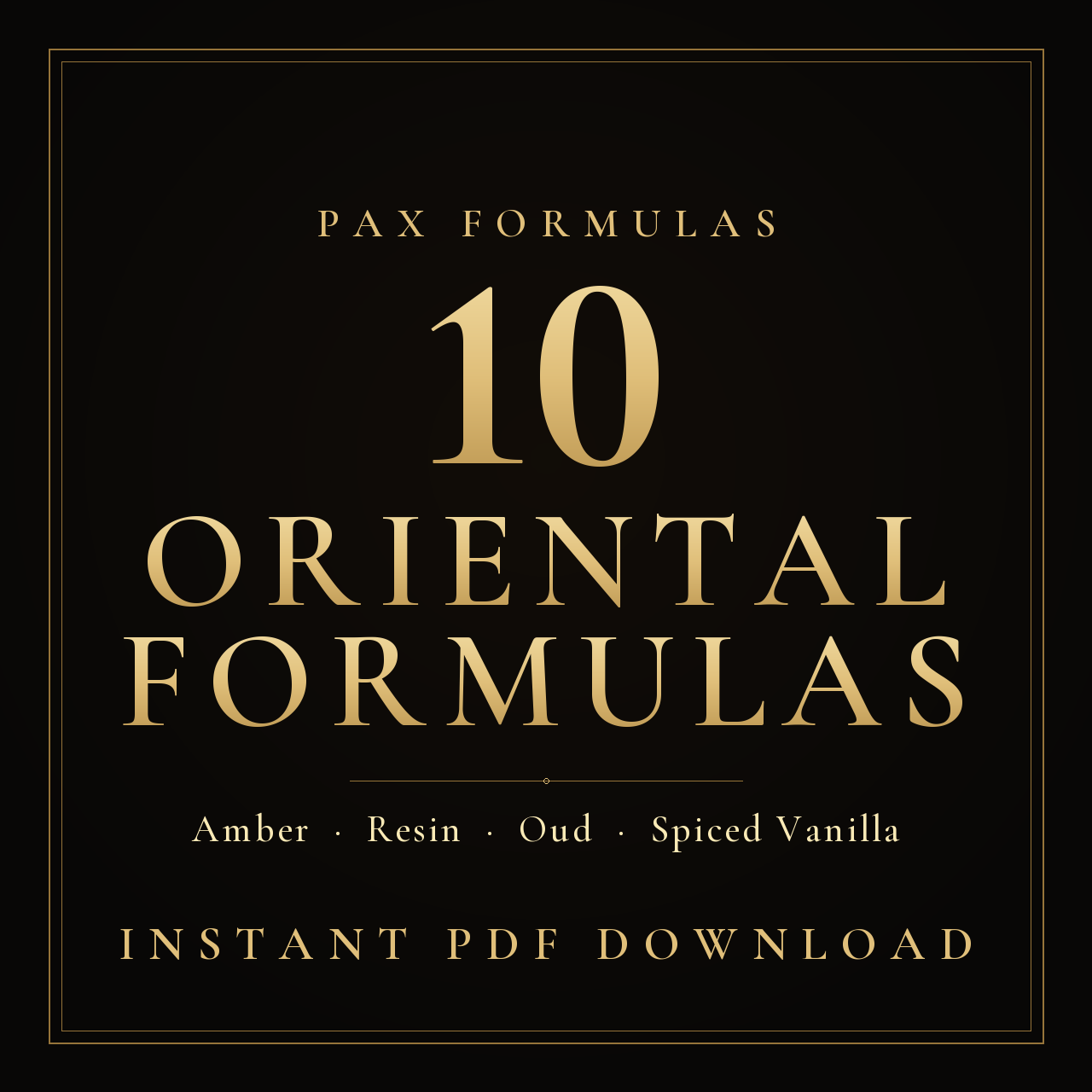 Pack 10 Oriental Formulas