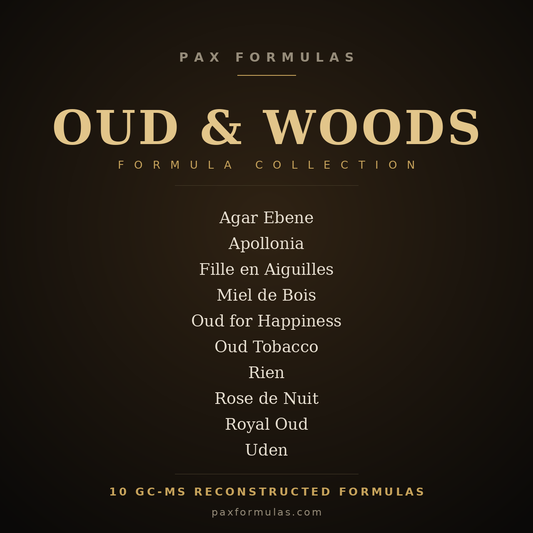 Pack 10 Oud & Oriental Formulas