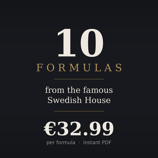 Pack 10 Formulas from the best Swedish Brand