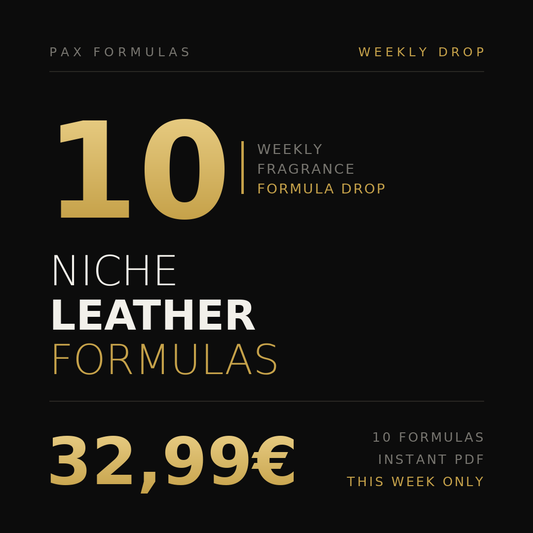 10 Niche / Leather Formulas